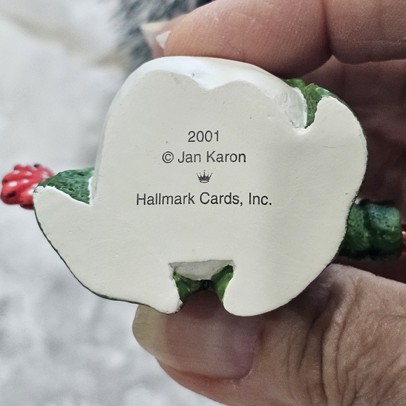 Hallmark Snowman Ornament Holiday Christmas Village So Cute 😍 Vintage - Picture 4 of 5